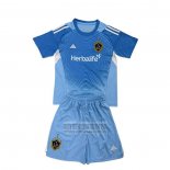Camiseta De Futbol Los Angeles Galaxy Portero Nino 2025 Azul