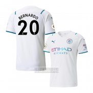 Camiseta De Futbol Manchester City Jugador Bernardo Segunda 2021-2022