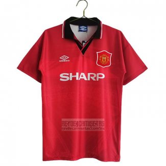 Camiseta De Futbol Manchester United Primera Retro 94-96
