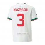 Camiseta De Futbol Marruecos Jugador Mazraoui Segunda 2022
