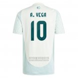 Camiseta De Futbol Mexico Jugador A.Vega Segunda 2024