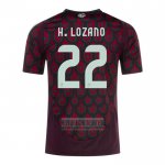 Camiseta De Futbol Mexico Jugador H.Lozano Primera 2024