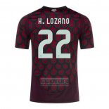 Camiseta De Futbol Mexico Jugador H.Lozano Segunda 2020-2021