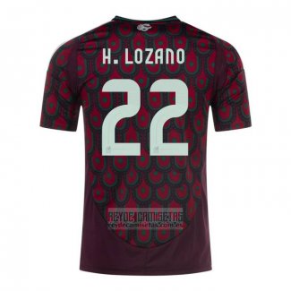 Camiseta De Futbol Mexico Jugador H.Lozano Primera 2024