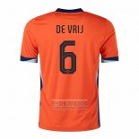 Camiseta De Futbol Paises Bajos Jugador De Vrij Primera 2024-2025