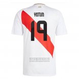 Camiseta De Futbol Peru Jugador Yotun Primera 2024