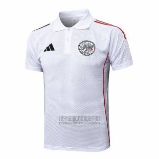 Camiseta De Futbol Polo del Ajax 2025-2026 Blanco