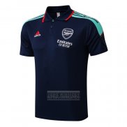 Camiseta De Futbol Polo del Arsenal 2022-2023 Azul