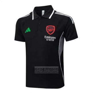 Camiseta De Futbol Polo del Arsenal 2025-2026 Negro
