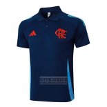 Camiseta De Futbol Polo del Flamengo 2024-2025 Azul