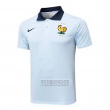 Camiseta De Futbol Polo del Francia 2024-2025 Azul
