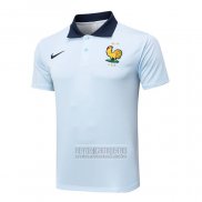 Camiseta De Futbol Polo del Francia 2024-2025 Azul