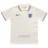 Camiseta De Futbol Polo del Inglaterra 2021 Blanco