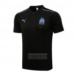 Camiseta De Futbol Polo del Olympique Marsella 2021-2022 Negro