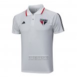 Camiseta De Futbol Polo del Sao Paulo 2023-2024 Gris
