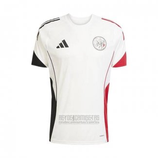 Camiseta De Futbol Pre Partido del Ajax 2025-2026 Blanco