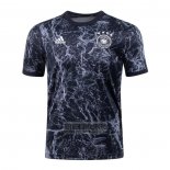 Camiseta De Futbol Pre Partido del Alemania 2021 Negro
