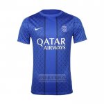 Camiseta De Futbol Pre Partido del Paris Saint-Germain 2025-2026 Azul