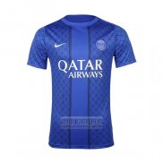 Camiseta De Futbol Pre Partido del Paris Saint-Germain 2025-2026 Azul