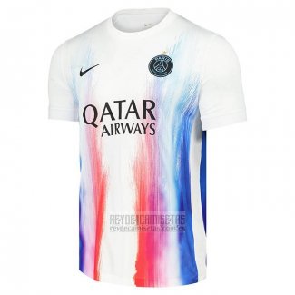 Camiseta De Futbol Pre Partido del Paris Saint-Germain 2025-2026 Blanco