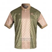 Camiseta De Futbol Pre Partido del Real Betis 2025-2026 Oro