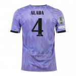 Camiseta De Futbol Real Madrid Jugador Alaba Segunda 2022-2023