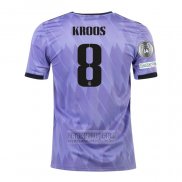 Camiseta De Futbol Real Madrid Jugador Kroos Segunda 2022-2023
