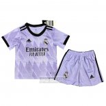 Camiseta De Futbol Real Madrid Segunda Nino 2022-2023