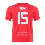 Camiseta De Futbol Suiza Jugador Sow Primera 2022