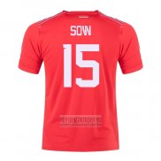 Camiseta De Futbol Suiza Jugador Sow Primera 2022