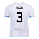 Camiseta De Futbol Uruguay Jugador D.Godin Segunda 2022