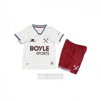 Camiseta De Futbol West Ham Segunda Nino 2026-2027