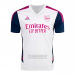 Camiseta De Futbol de Entrenamiento Arsenal 2023-2024 Blanco