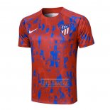 Camiseta De Futbol de Entrenamiento Atletico Madrid 2023-2024 Rojo