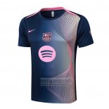 Camiseta De Futbol de Entrenamiento Barcelona 2025-2026 Azul Rosa