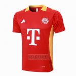 Camiseta De Futbol de Entrenamiento Bayern Munich 2024-2025 Rojo