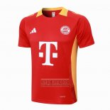 Camiseta De Futbol de Entrenamiento Bayern Munich 2024-2025 Rojo