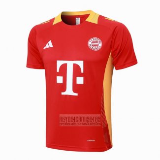 Camiseta De Futbol de Entrenamiento Bayern Munich 2024-2025 Rojo