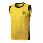 Camiseta De Futbol de Entrenamiento Borussia Dortmund Sin Mangas 2025-2026 Amarillo