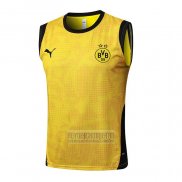 Camiseta De Futbol de Entrenamiento Borussia Dortmund Sin Mangas 2025-2026 Amarillo
