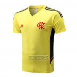 Camiseta De Futbol de Entrenamiento Flamengo 2022-2023 Amarillo