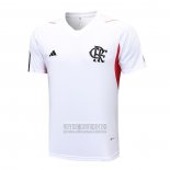 Camiseta De Futbol de Entrenamiento Flamengo 2023-2024 Blanco