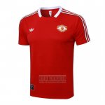 Camiseta De Futbol de Entrenamiento Manchester United 2025-2026 Rojo