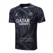 Camiseta De Futbol de Entrenamiento Paris Saint-Germain 2022-2023 Gris