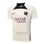 Camiseta De Futbol de Entrenamiento Paris Saint-Germain 2023-2024 Albaricoque