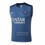 Camiseta De Futbol de Entrenamiento Paris Saint-Germain Sin Mangas 2025-2026 Gris