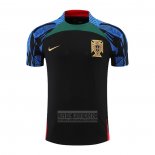 Camiseta De Futbol de Entrenamiento Portugal 2022-2023 Negro