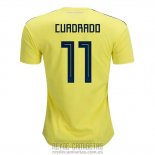 Camiseta de Futbol Colombia Jugador Cuadrado Primera 2018