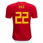 Camiseta de Futbol Espana Jugador Isco Segunda 2018