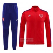 Chandal de Chaqueta del Arsenal 2024-2025 Rojo